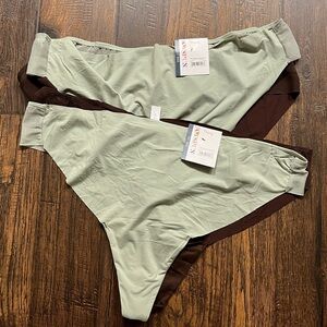 Jockey Women's Panties - Green and Brown